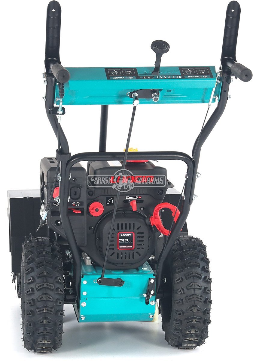 Подметальная машина Steviman SW-62E (PRC, Loncin LC170FS, 212 куб.см., ширина 62 см, диаметр 35 см, 6 вперед/2 назад, 73 кг.)