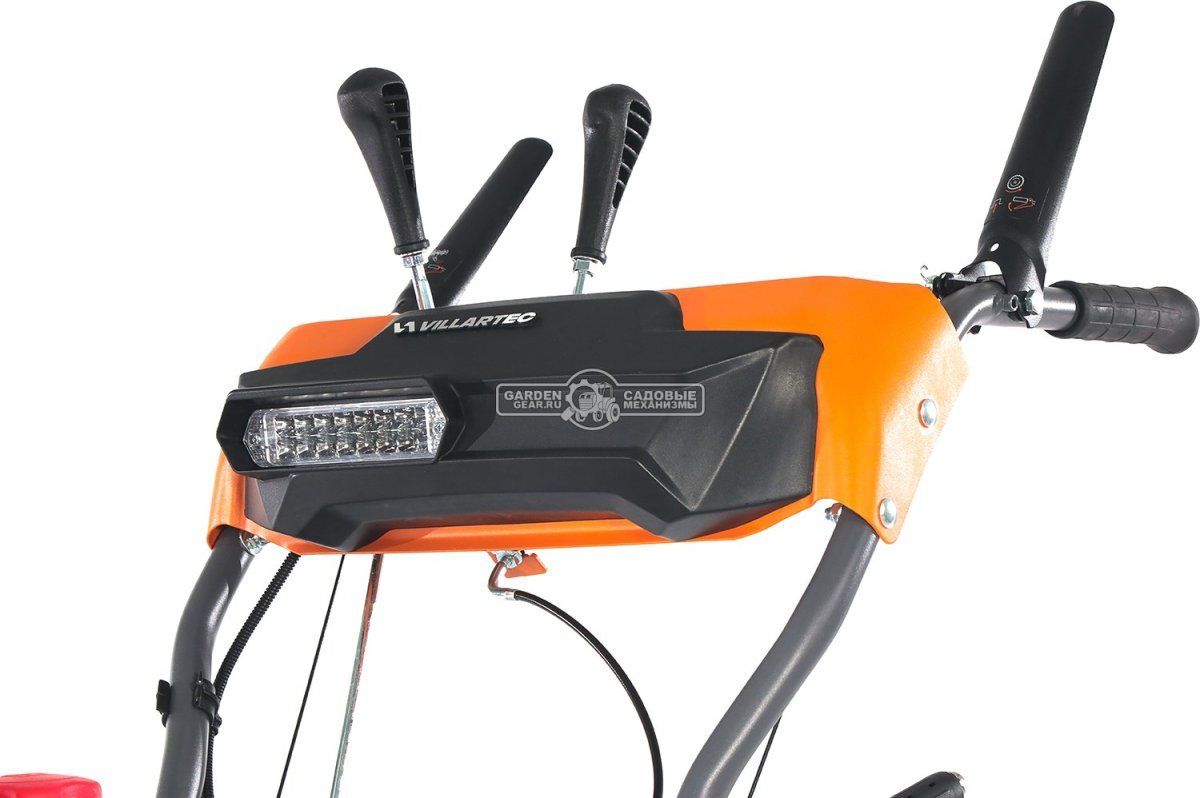 Снегоуборщик Villartec WB9066E (PRC, 66 см, Loncin, 252 см3, эл/стартер 220В, фара, скорости 6/2, 80 кг)