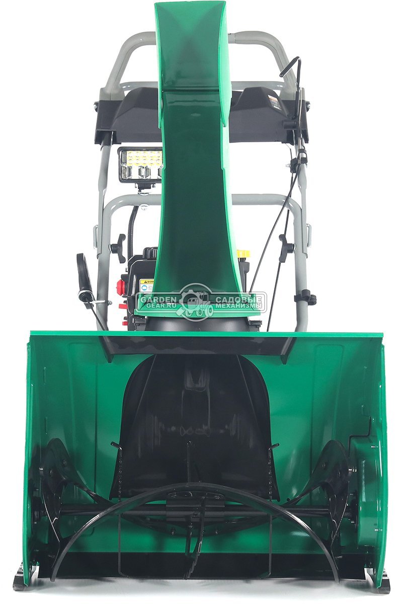 Снегоуборщик Caiman Go 24CT одноступенчатый (RUS, 60 см, Caiman Green Engine, 212 см3, резиновый ленточный шнек, 1 скорость, фара, 56 кг.)