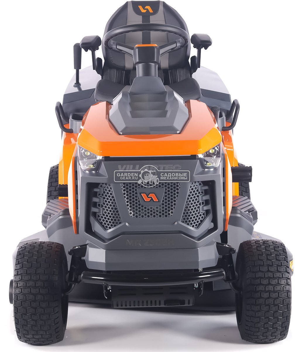 Садовый трактор Villartec MR2308H (PRC, Loncin V-Twin 708 куб.см., LED дисплей, гидростатика, травосборник 320 л, ширина кошения 108 см, 237 кг)