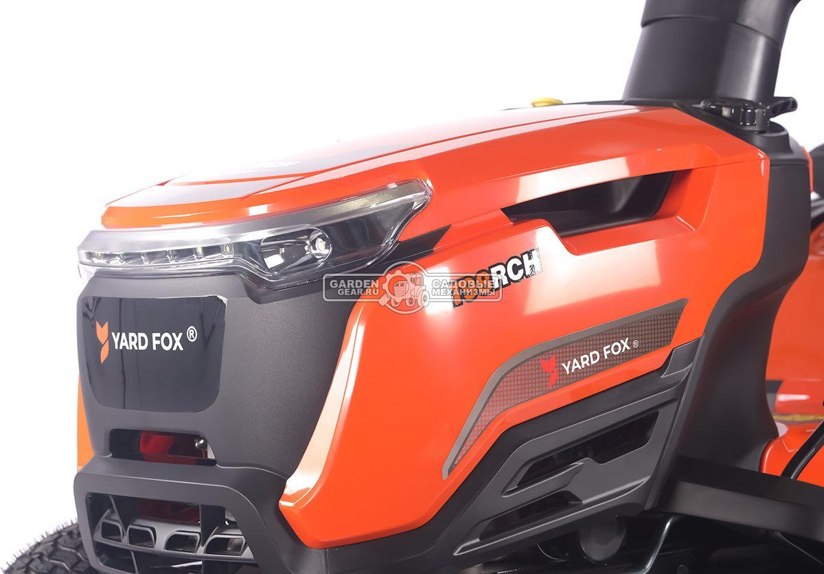 Садовый трактор Yard Fox Optima T 98 RСH (PRC, Loncin 452 куб.см., гидростатика, травосборник 260 л, ширина кошения 98 см, 200 кг)