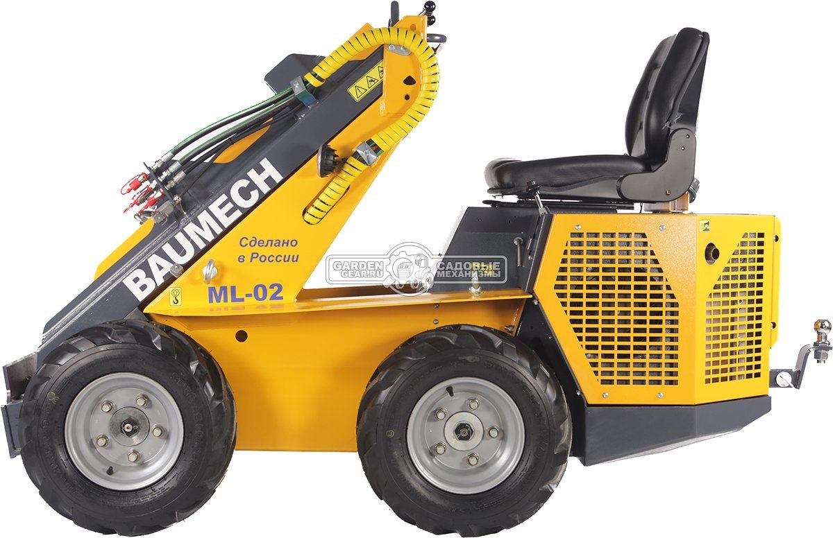 Универсальная машина мини-погрузчик Baumech ML-02 Pro с двигателем Zongshen GB750 EFI V-Twin инжектор