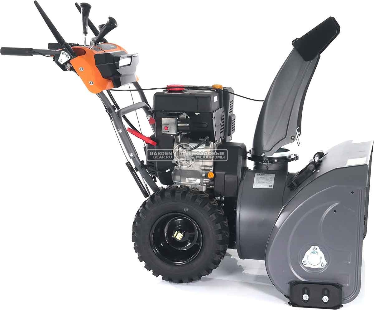 Снегоуборщик Villartec WB1387E (PRC, 86 см, Loncin, 375 см3, эл/стартер 220В, фара, подогрев рукояток, дифференциал, скорости 6/2, 127 кг)