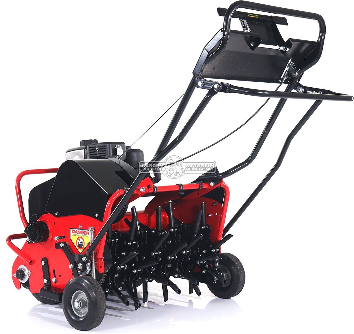 Аэратор бензиновый Zimani Lawn Core 26 (PRC, 66 см, B&S XR 6.5 л.с., сталь, прикаточный валик + пустотелые трубки, 130 кг)
