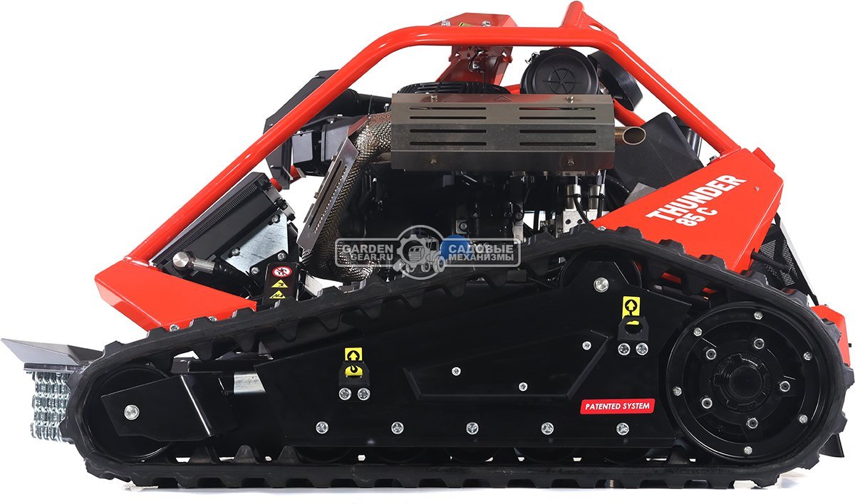 Робот газонокосилка для кошения склонов SABO THUNDER 85 C с дистанционным управлением (GER, 85 см., Honda iGXV 700 EFI, 699 куб.см., 580 кг.)