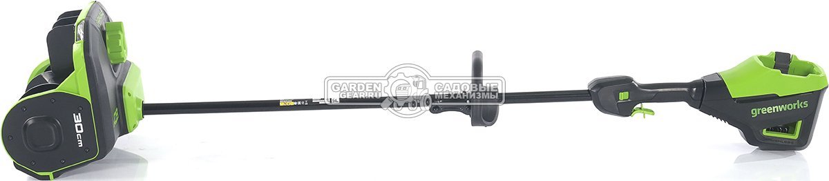 Снегоуборщик аккумуляторный / лопата GreenWorks GD60SS2 без АКБ и ЗУ (PRC, BL 60В, ширина 30 см, направляюшая выброса, 7.5 кг)