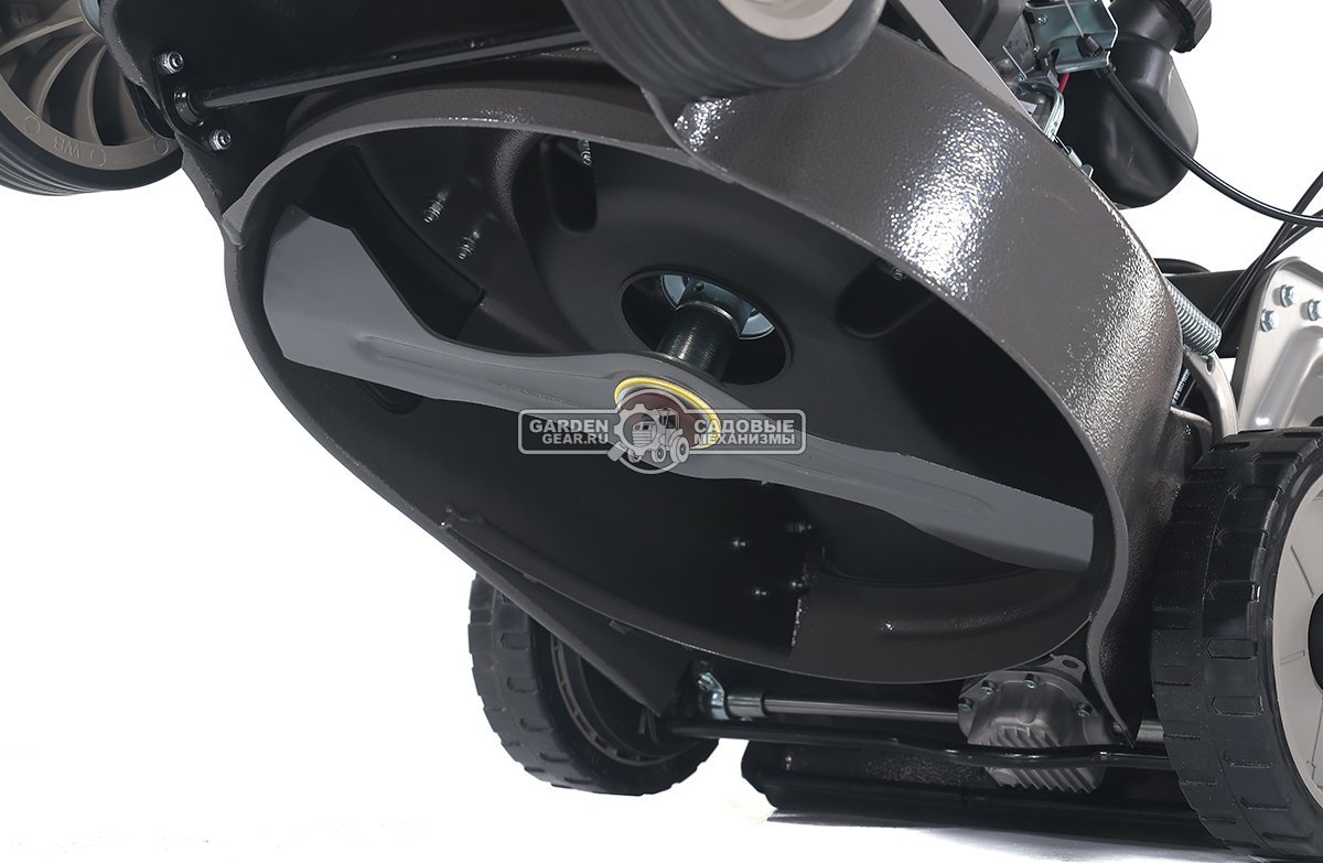 Газонокосилка бензиновая Caiman Ferro 47CVE с электрозапуском (RUS, 45 см, Caiman Green Engine, 166 см3, сталь, 4 в 1, 50 л, 40.5 кг)