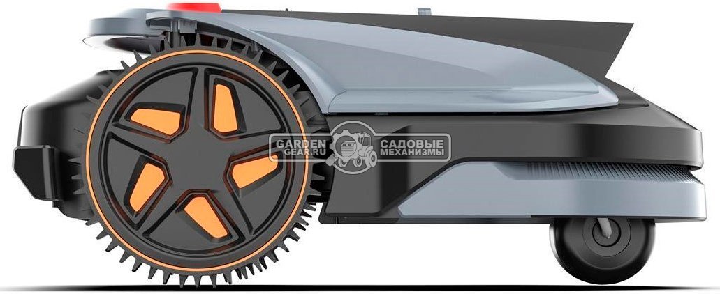 Газонокосилка робот Villartec MI 800V (площадь газона до 800 м2, беспроводной, 18 см, WI-FI, BT, 3D камера с ИИ, 20В / 4.0 Ач)