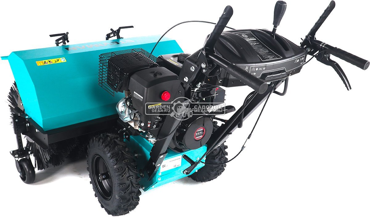 Подметальная машина Steviman RHINO (PRC, Loncin, 338 куб.см., ширина 110 см, диаметр 62 см, 6 вперед/2 назад, 100 кг.)