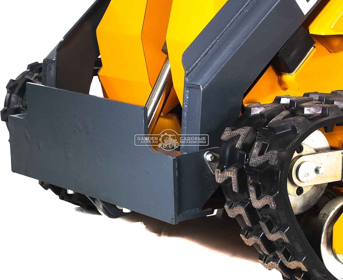 Универсальная машина мини-погрузчик Baumech ML-03 Pro + гидравлический отвал 120 см. с двигателем Zongshen GB750 EFI V-Twin инжектор