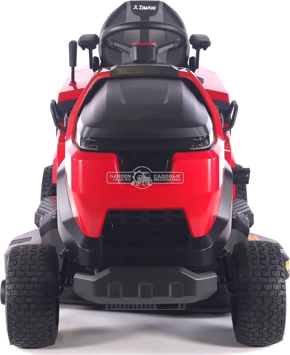 Садовый трактор ZimAni TC242HVD (PRC, Honda 688 куб.см., гидростатика, дифференциал, травосбор. 320 л, шир. кошения 107 см, LED панель, 195 кг)