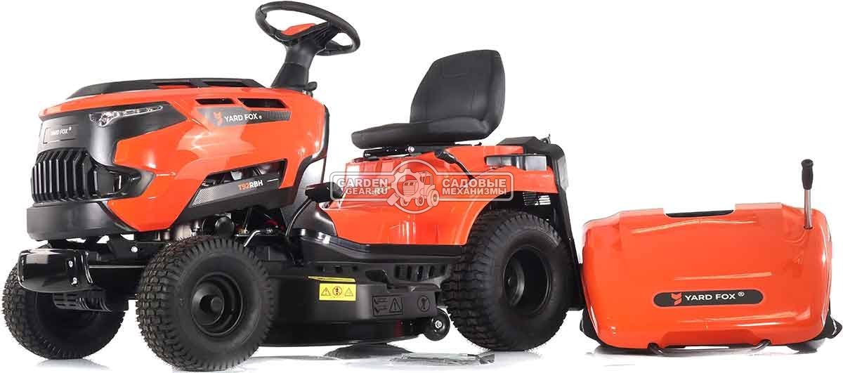 Садовый трактор Yard Fox T 92RBH (PRC, Loncin LC1P90F-1, 452 куб.см., гидростатика, травосборник 245 л, ширина кошения 92 см, 198 кг)