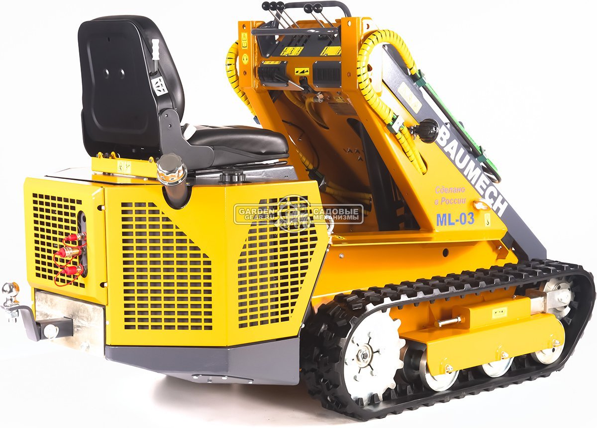 Универсальная машина мини-погрузчик Baumech ML-03 Pro с двигателем Zongshen GB750 V-Twin карбюратор