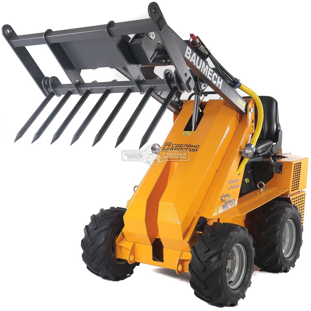 Вилы без гидрозахвата Baumech ширина 110 см., 48 кг.