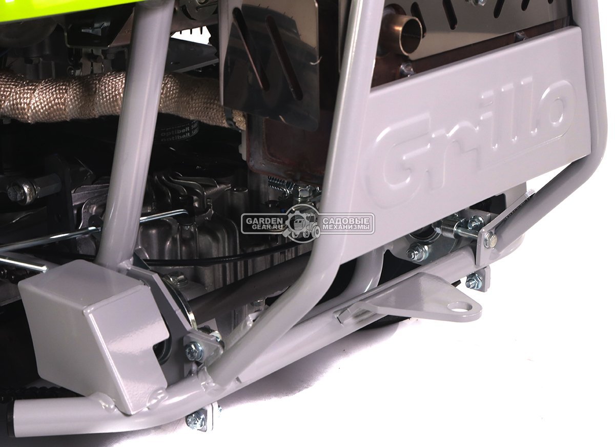 Садовый трактор для высокой травы и работы на склонах Grillo Climber 7.18 (ITA, B&S Intek, 656 куб.см3, задний выброс, дифференциал, 85 см, 245 кг)
