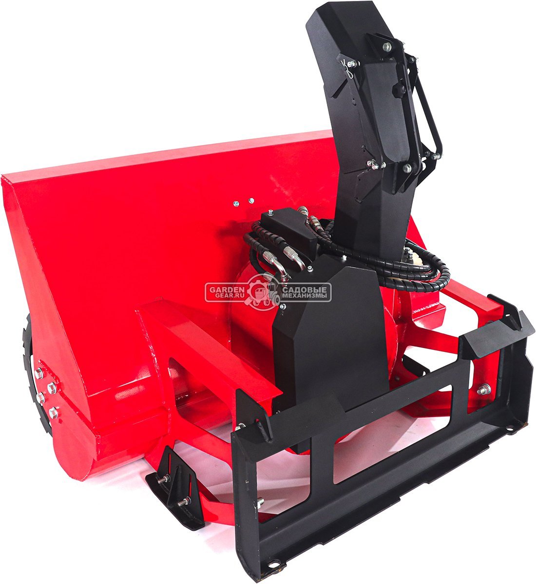 Мини-погрузчик шарнирно сочленённый RED RBF-03 + снегоуборщик + тент + отопитель (Zongshen GB750EFI 30 л.с., до 700 кг., ковш 150 л., 1270 кг.)