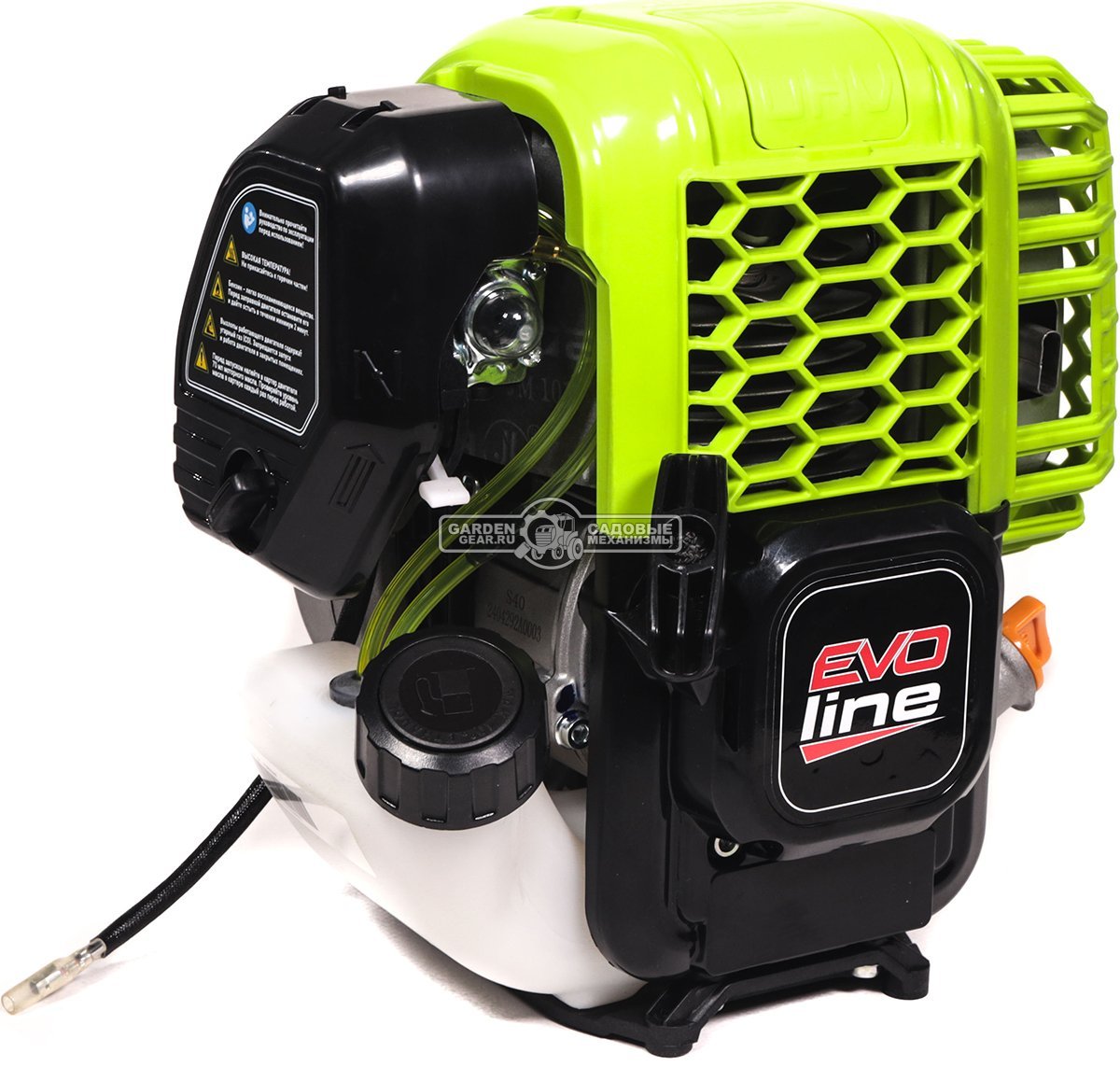 Бензиновый двигатель EVOline S 40 (1,2 л.с., 35 куб.см., колодки сцепления, D=78 мм, 4-тактный, 3,6 кг.)