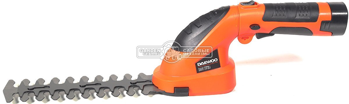 Ножницы для газонов аккумуляторные + кусторез Daewoo DAHT 772Li (PRC, 17.2 В, 1.5 А/ч, Li-on)