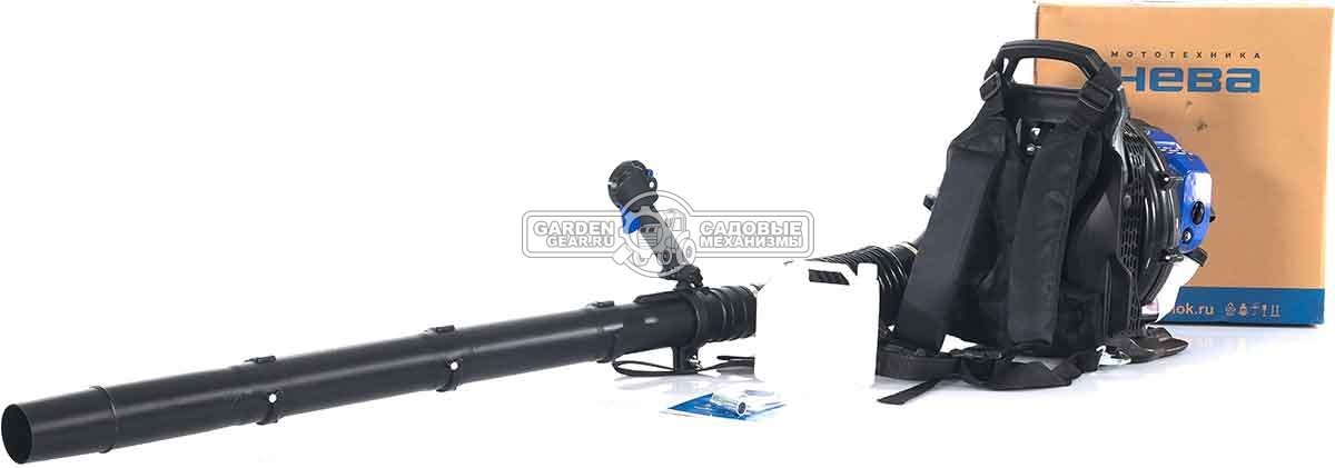 Воздуходувка бензиновая ранцевая Нева GBV753R PRO (PRC, 52.8 см3, 2.5 л.с., 1450 м3/час, Easy Start, 9 кг)