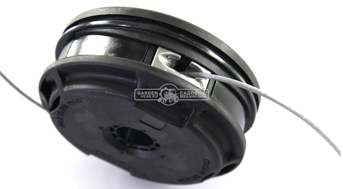 Триммерная головка универсальная Unisaw Tap&Go 109 мм. для бензокос 25-33 см3 (адаптеры в комплекте, леска 1,6-3,0 мм.)