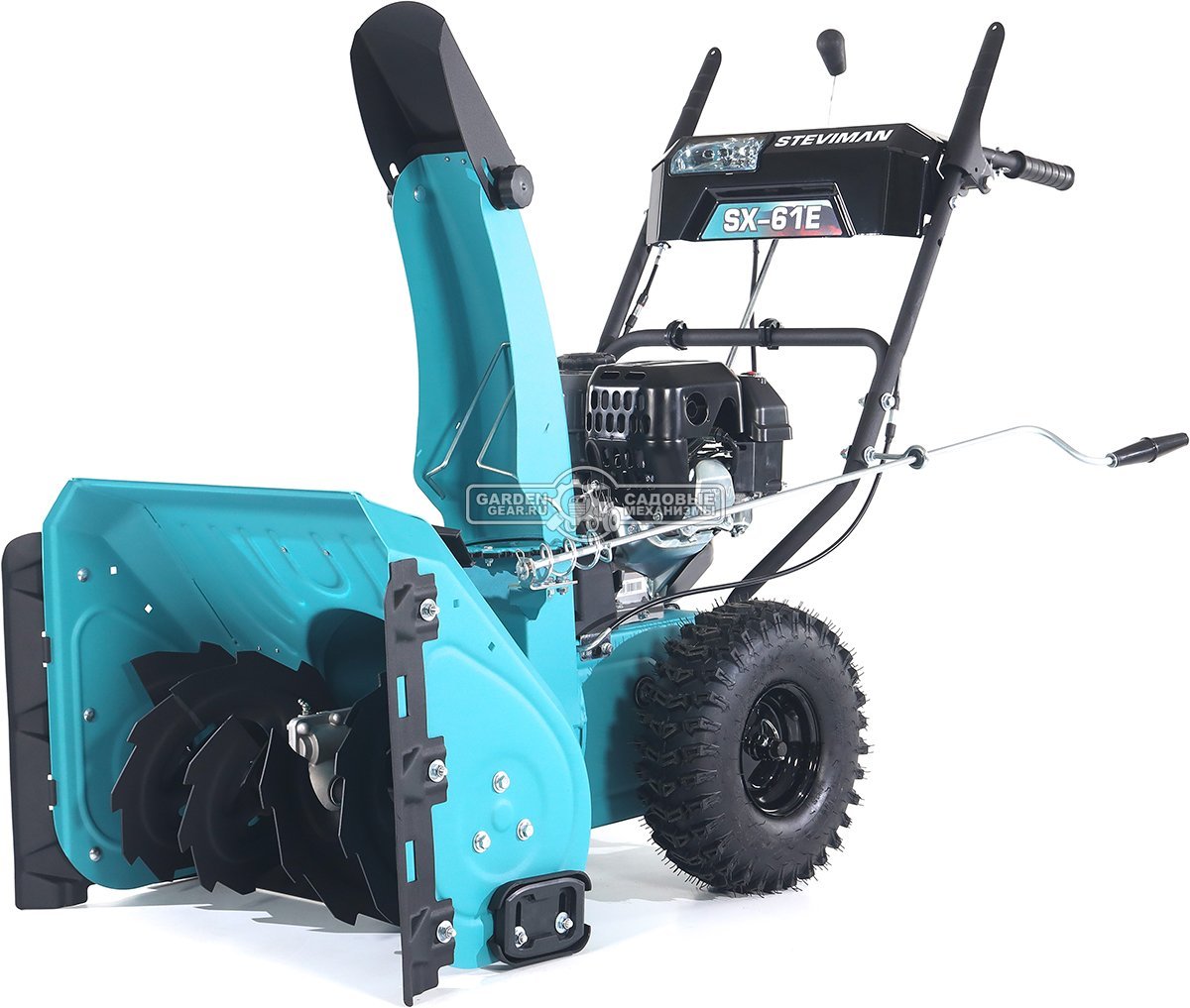 Снегоуборщик Steviman SX-61E (RUS, 61 см, Korona 212 см3, эл/стартер 220В, фара, скорости 6/2, 85 кг)