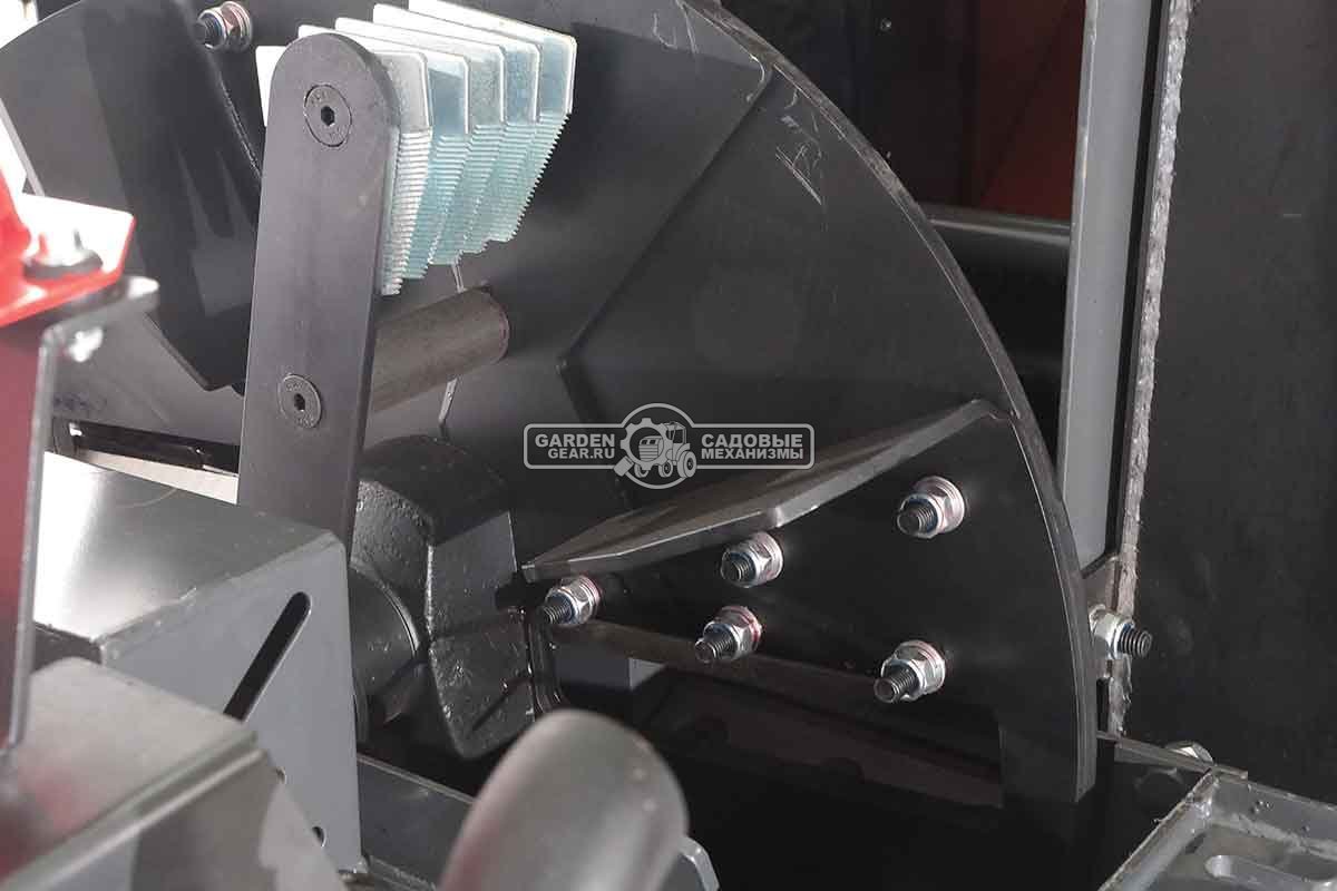 Измельчитель веток ZimAni LS 200 D (PRC, Loncin 764 куб.см., 30 л.с., с эл.старт, вал подачи, дисковый, ветки до 200 мм, одноосный прицеп, 415 кг)