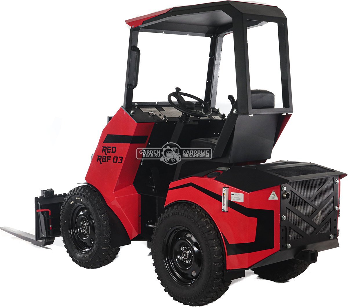 Вилы погрузочные RED 105 см. для мини-погрузчика, 148 кг.