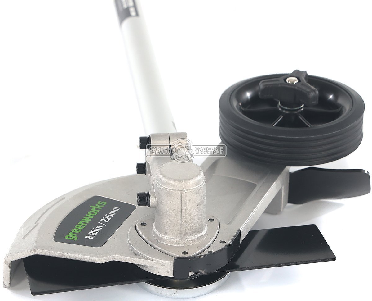 Насадка кромкорез Greenworks 2934707 для мотокос с разъемом GD40BC / GD40BCB / GST1246 