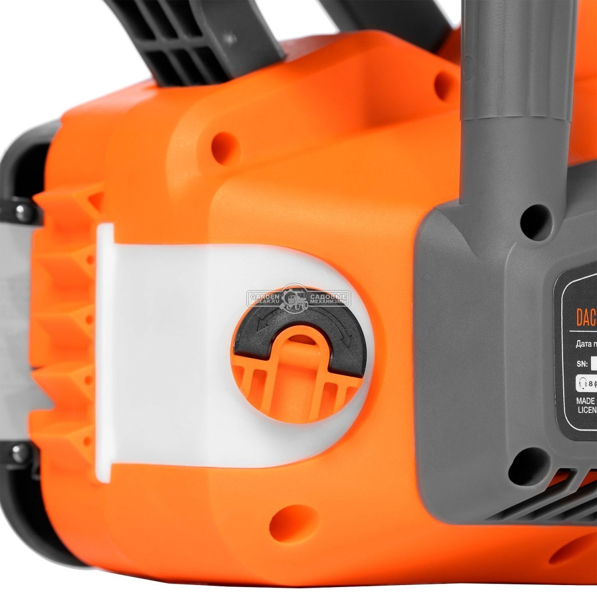 Пила аккумуляторная цепная Daewoo DACS 1221Li 12" без АКБ и ЗУ (PRC, BL 21В, натяжение цепи без инструмента, 3/8"-1.1-45E, 3.8 кг)