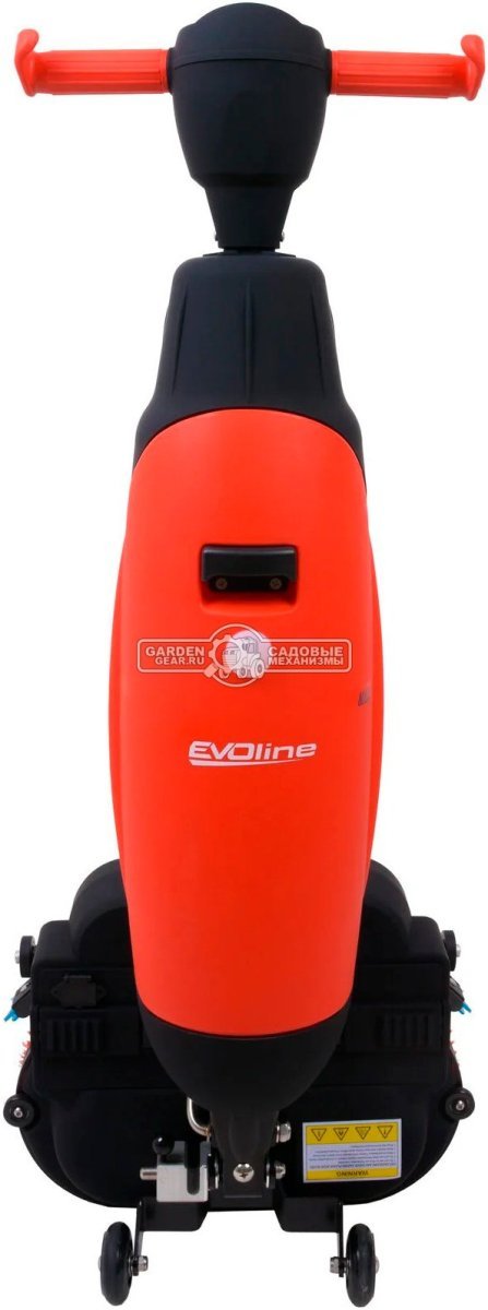 Поломоечная машина аккумуляторная EVOline SDB 430 ручная (PRC, 43 см, АКБ 36В/12 А/ч, 4+6 л.)