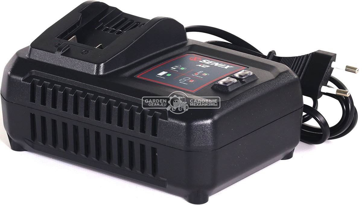 Зарядное устройство Senix CHQX2-M-EU быстрой зарядки для аккумуляторов 18В (6А)