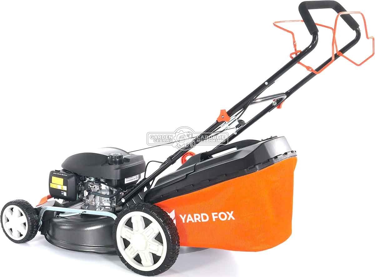 Газонокосилка бензиновая Yard Fox 53SH HW (PRC, 53 см, Honda GCV200, 201 см3, сталь, 3 в 1, 65 л, 33 кг)