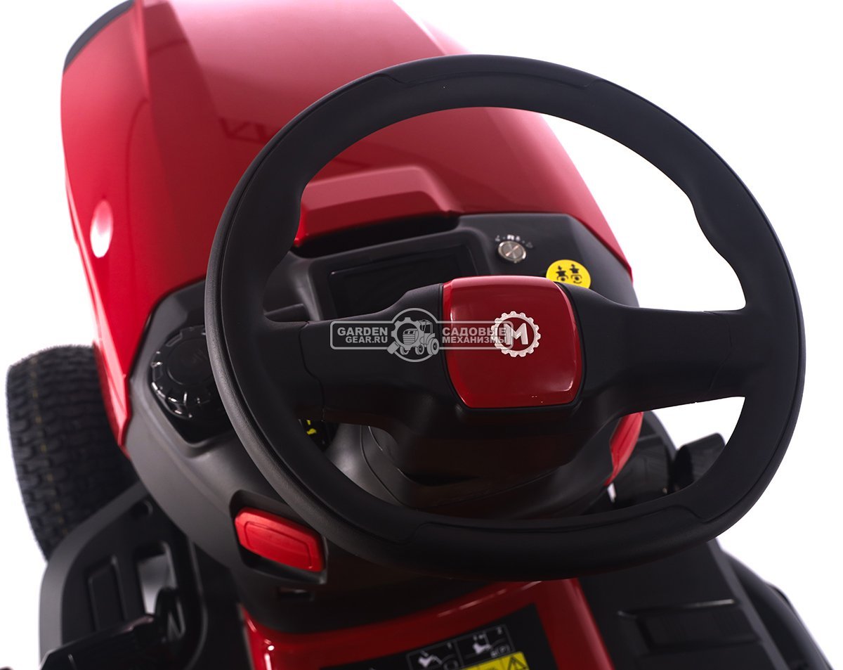 Садовый трактор Мобил К XP124 Премиум (PRC, Loncin V-Twin, 708 куб.см., гидростатика, мульчирование, 240 л. эл/лифт, ширина кошения 124 см, 285 кг)