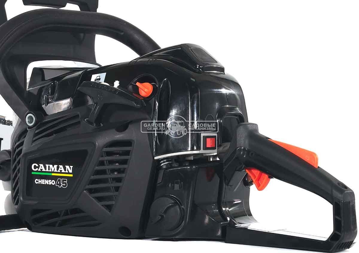 Бензопила Caiman Chenso 45-16 SL16 Decompressor (2 в 1) (RUS, 47 куб.см., 2,0 кВт/2,7 л.с., 0,325", 1,5 мм, 66E, 5,6 кг.)