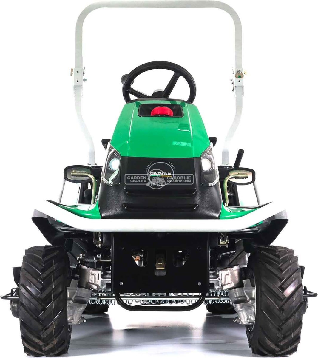 Садовый трактор для высокой травы и работы на склонах Caiman Anteo 4WD 137D2K (CZE, Kawasaki FS730 V-Twin, 726 куб.см., 132 см, дифференциал, 427 кг.)