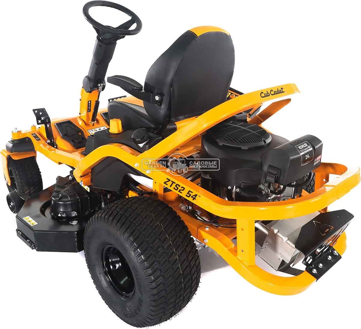 Садовый райдер Cub Cadet ZTS2 54 Ultima с нулевым радиусом разворота (USA, Kohler KT735, V-Twin, 725 куб.см., гидростатика, ширина 137 см., 265 кг.)