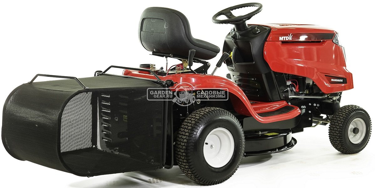 Садовый трактор MTD Smart RC 125 (USA, MTD, 382 куб.см., механика, травосборник 200 л., ширина кошения 76 см., 184 кг.)
