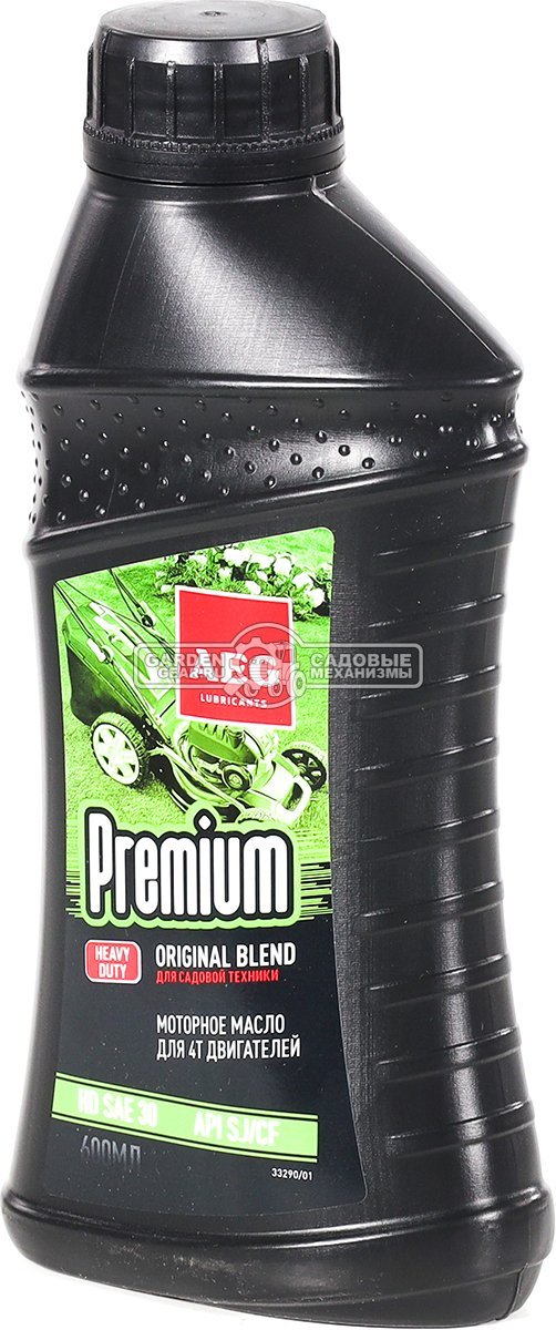 Масло летнее 4-тактное AEG Premium HD SAE 30 минеральное 0.6 л.