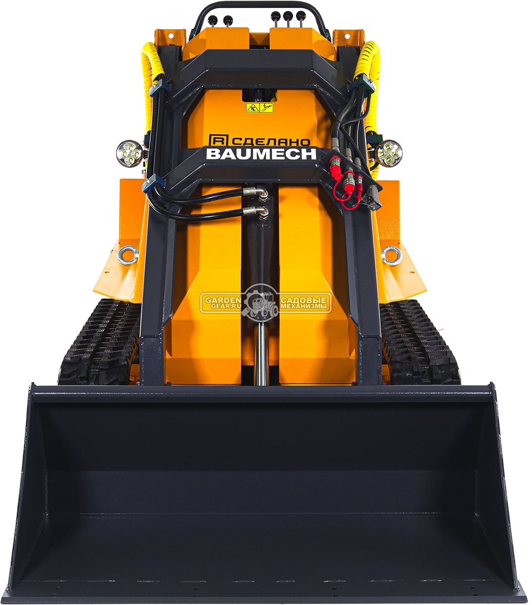 Универсальная машина мини-погрузчик Baumech ML-03 Pro + ковш универсальный 110 см., с двигателем Zongshen GB750 V-Twin карбюратор