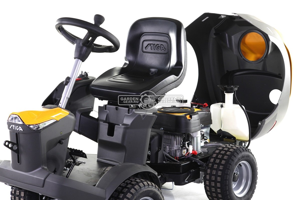 Садовый райдер Stiga Park 540 PX 4WD без деки, с модулем Bluetooth  (2F6230545/ST1) - купить, цена - 898 590 р., отзывы, инструкция и фото в  интернет-магазине Садовые Механизмы.