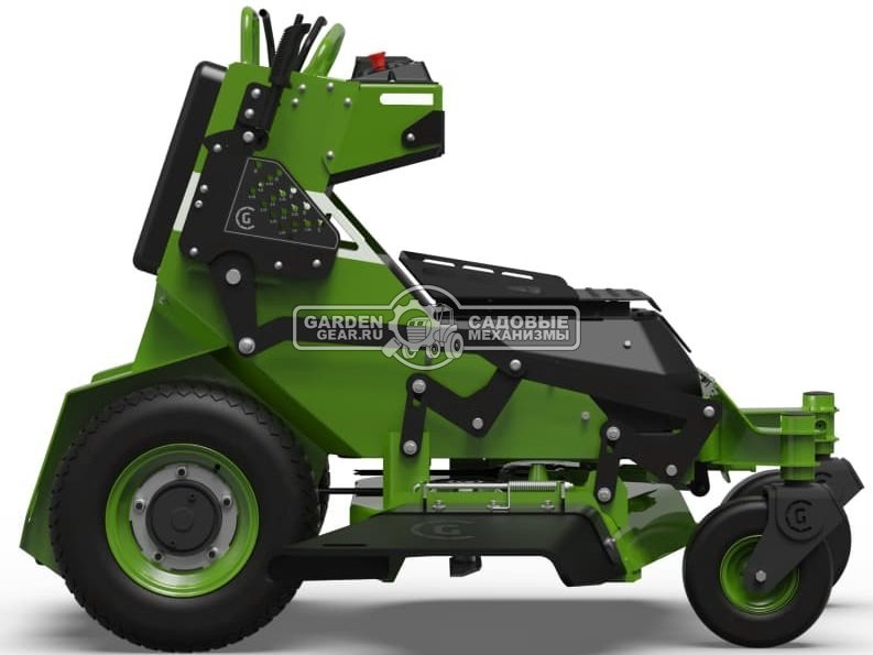 Садовый минирайдер GreenWorks ZTCS92 Stand-On аккумуляторный с нулевым радиусом разворота (PRC, 92 см, 82В, 105 Ач / 8 кВтч, 430 кг)
