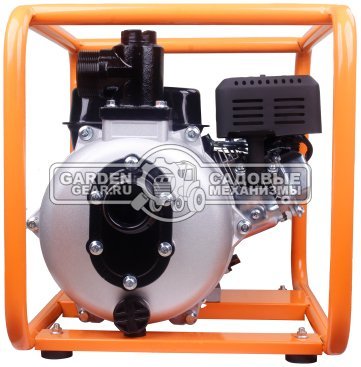 Мотопомпа бензиновая Villartec GHP50 пожарная высоконапорная (PRC, 208 куб.см., 25 м3/час, 2", 58 м, 27 кг)