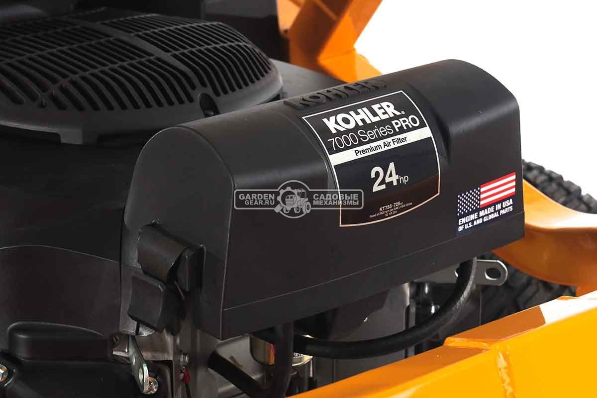 Садовый райдер Cub Cadet ZTS2 54 Ultima с нулевым радиусом разворота (USA, Kohler KT735, V-Twin, 725 куб.см., гидростатика, ширина 137 см., 265 кг.)