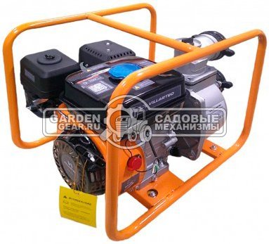 Мотопомпа бензиновая Villartec GP80 для чистой воды (PRC, 212 куб.см., 60 м3/час, 3", 26 м, 25 кг)