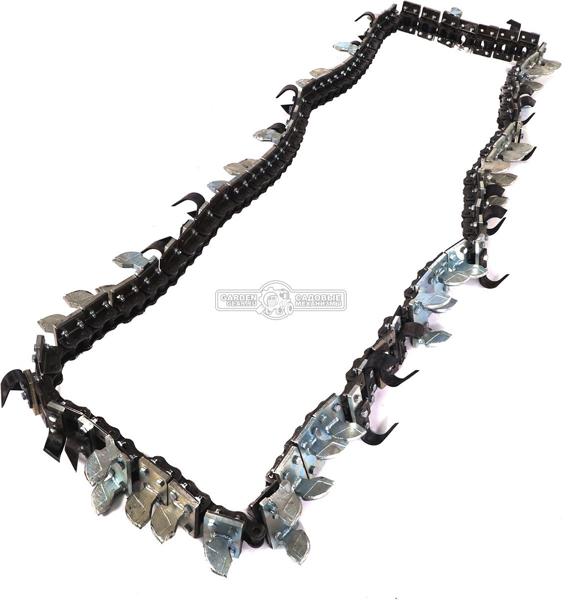 Сменная цепь Baumech 120 мм. с зубьями для траншеекопателя 1200 мм., 57 кг.