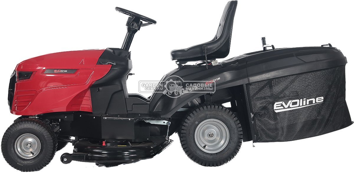 Садовый трактор Evoline TRG 107 CH (PRC, Loncin, 546 куб.см., гидростатика, ширина кошения 107 см, травосборник 220 л, 192 кг.)