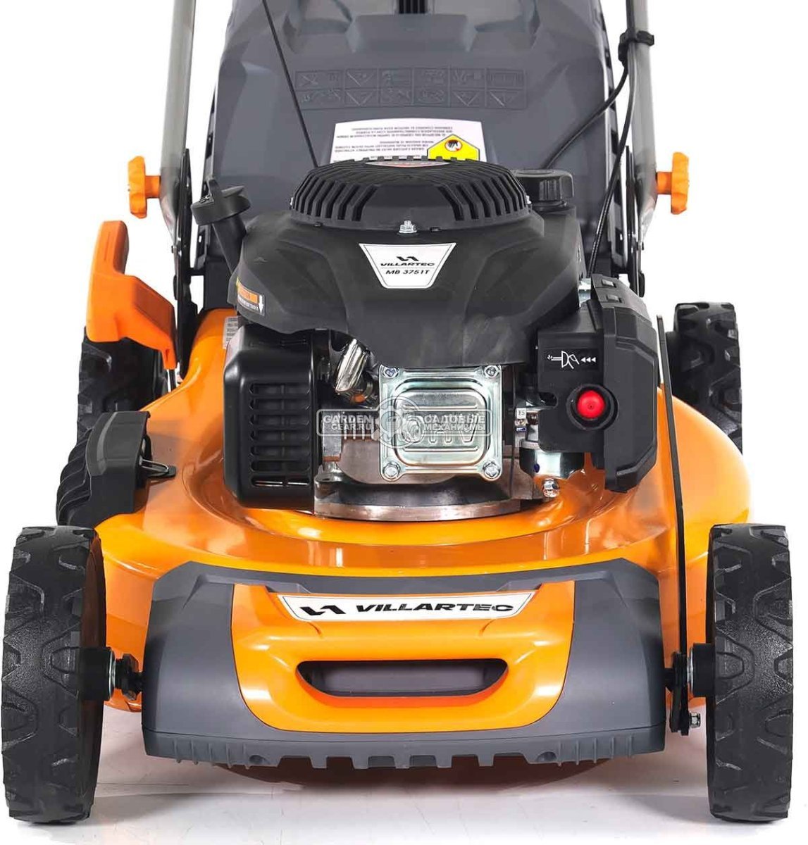 Газонокосилка бензиновая Villartec MB 3751T Country (PRC, 51 см, Loncin Ready Start, 166 см3, сталь, 3 в 1, 65 л, 33.3 кг)