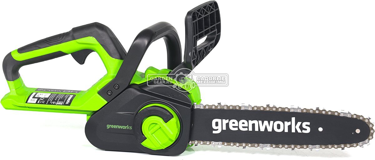 Пила аккумуляторная цепная GreenWorks G40CS30II 12&quot; без АКБ и ЗУ (PRC, 40В, 3/8&quot;-1.1-52E, 2.74 кг)