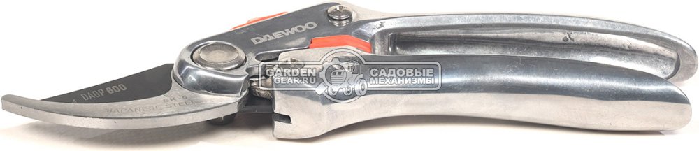 Секатор Daewoo DAGP 600 (Диаметр среза 24 мм, металлические рукоятки, 300 гр)