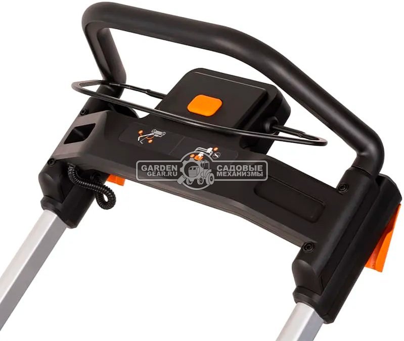 Газонокосилка аккумуляторная Worx WG748E с 2 АКБ 4 А/ч и ЗУ (PRC, BL 2х20В, 46 см, сталь, мульчирование, 55 л, 27.5 кг)